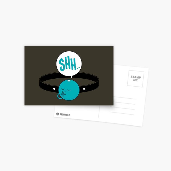 Shh.. Postcard