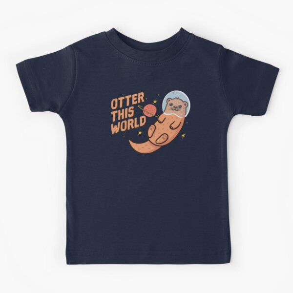 Loutre ce monde T-shirt enfant