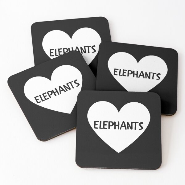 Item preview, Elephants Love - Elephant Appreciation designed and sold by designitfun.