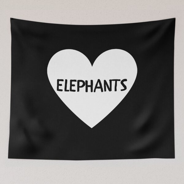 Item preview, Elephants Love - Elephant Appreciation designed and sold by designitfun.