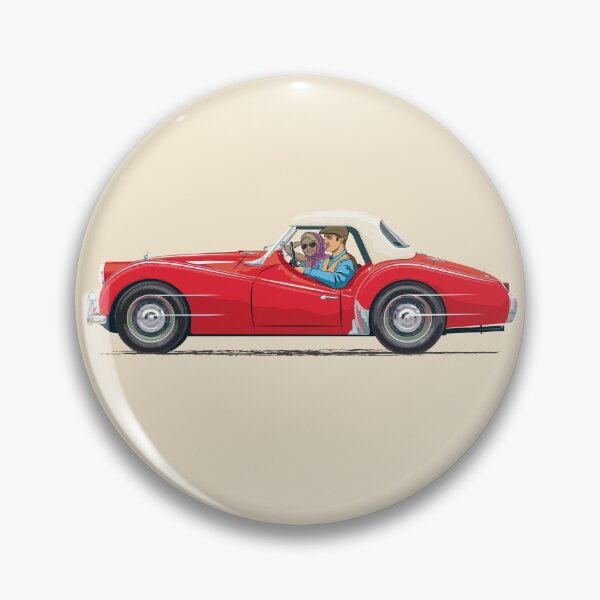 Item preview, Signal Red (white factory hard top)  TR3a designed and sold by Bigs66.