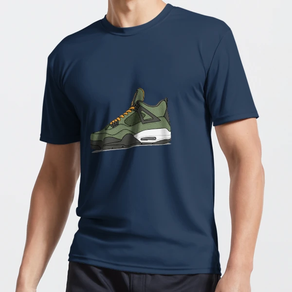 ★専用★UNDEFEATED JORDAN4 Tシャツ Undefeated x Air Jordan 4 Black T-Shirt (Militia)| illcurrency