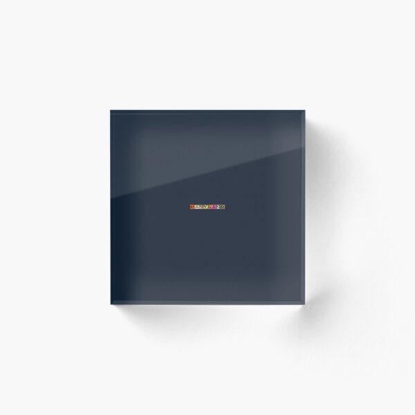 Manyland Logo by Korikabu Acrylic Block