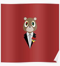 Kanye West DropOut Bear Poster