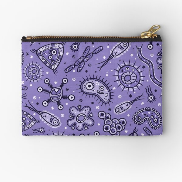 Item preview, Cartoon Microbes - Purple designed and sold by chayground.