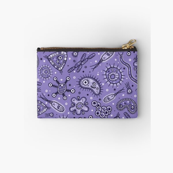 Item preview, Cartoon Microbes - Purple designed and sold by chayground.