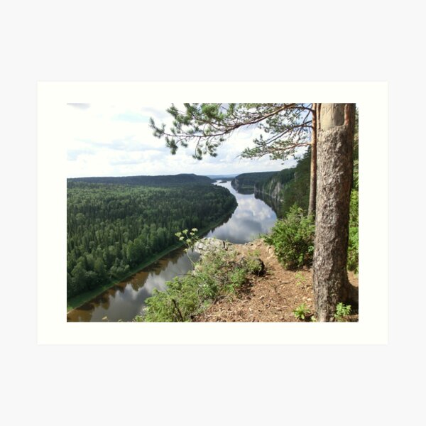 sight from Pisany Art Print