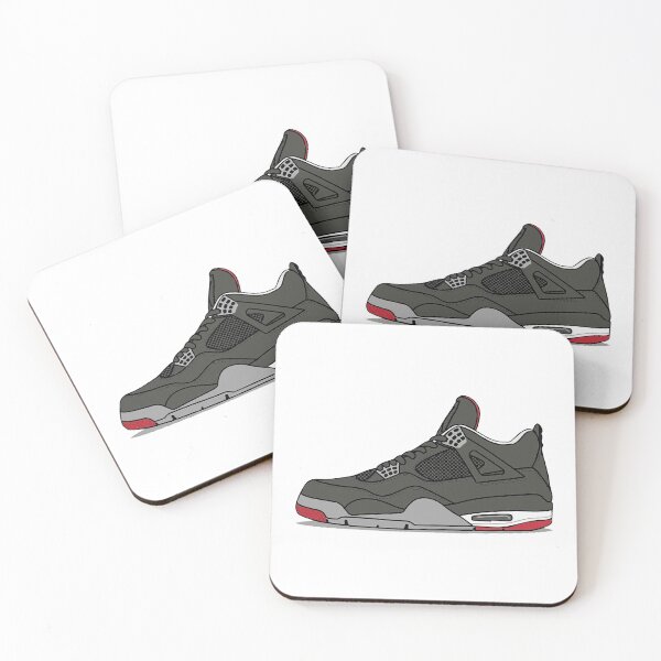 Item preview, AIR JORDAN 4 BRED designed and sold by Treadzzzzz.