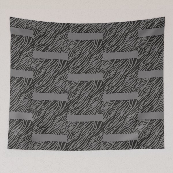 Item preview, Black and Grey Striped Zebra Print designed and sold by cgroenewald.
