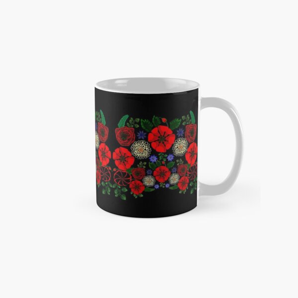 Item preview,  Floral Ukraine Retro Vintage Ukrainian Embroidery Vyshyvanka Style Gift designed and sold by r-silver.