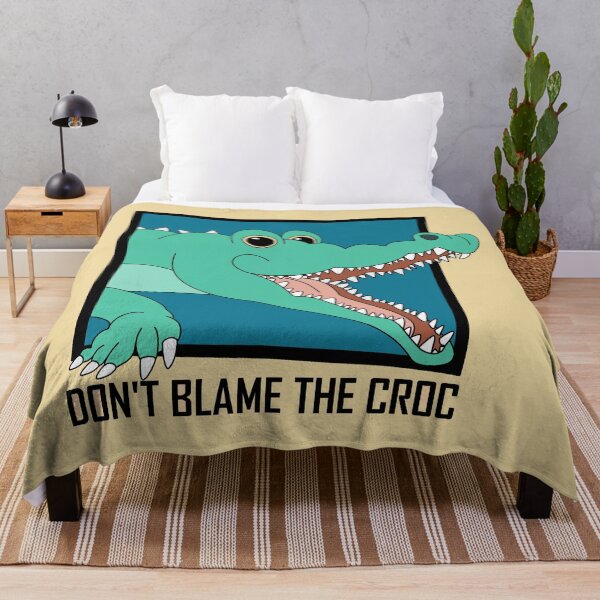 Item preview, DON'T BLAME THE CROC designed and sold by Jean Gregory Evans.