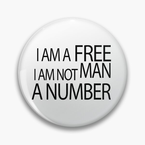 Item preview, I Am A Free I Am Not Man A Number designed and sold by flashman.