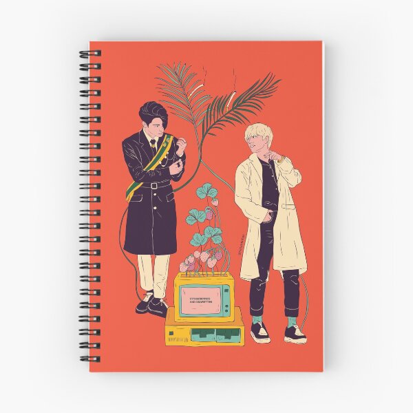 Item preview, ATEEZ Hongjoong Seonghwa Seongjoong retro designed and sold by nanaminhae.