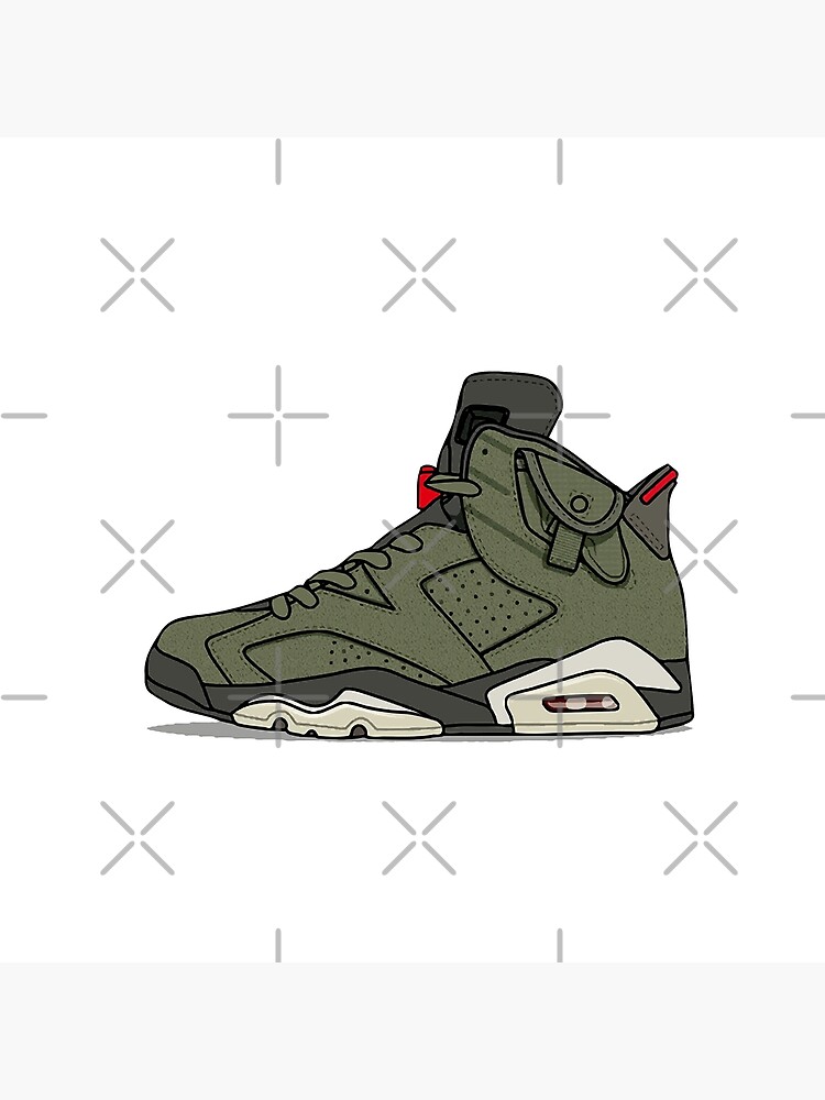 travis scott jordan 6 bag
