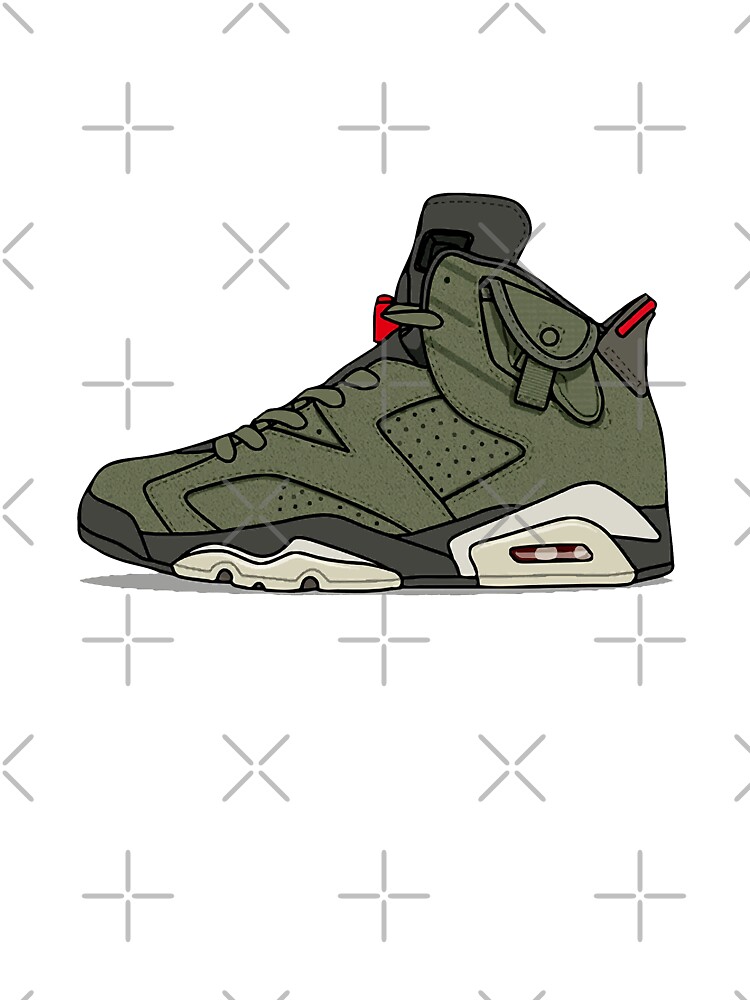 TRAVIS SCOTT AIR JORDAN 6 | Kids T-Shirt