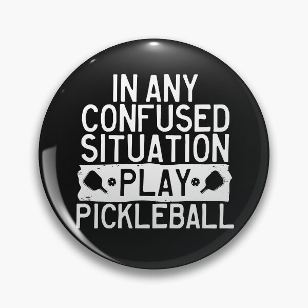Item preview, Pickleball game lover funny In any confused situation play pickleball player gift  designed and sold by alenaz.