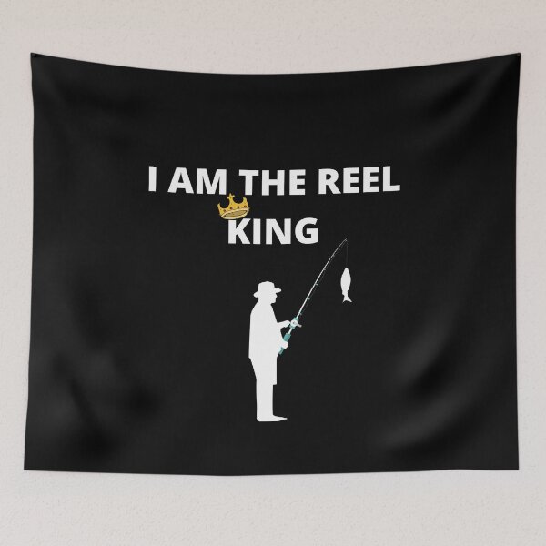 Item preview, Fishing I Am The Reel King - Funny Fisher Dad designed and sold by designitfun.