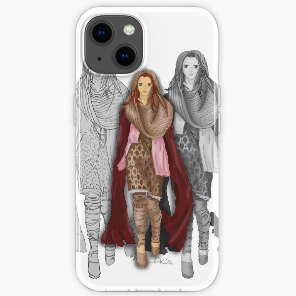 Autumnal Girl iPhone Soft Case