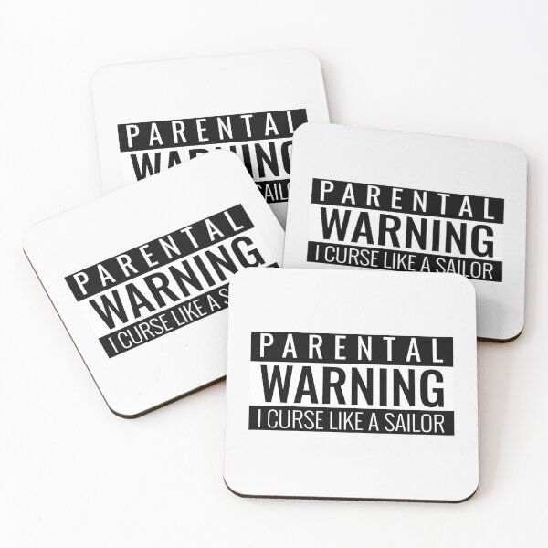 Item preview, Parental Warning: I Curse Like a Sailor designed and sold by friendlyspoon.