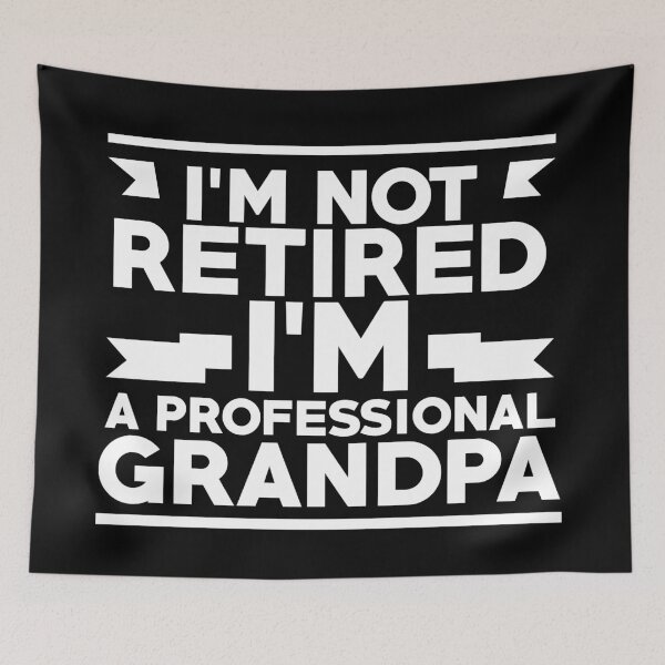 Item preview, Funny Dad Gift, I’m not Retired I’m a Professional Grandpa T-Shirt & Gifts designed and sold by Happiness Shop.