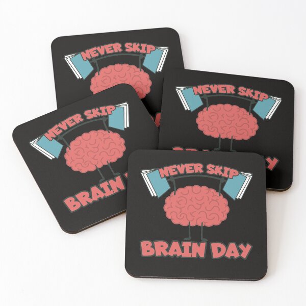 Item preview, Never Skip Brain Day designed and sold by Schmuddelshirt.