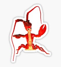 Lobster Girl Sticker