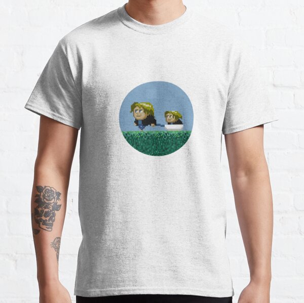 Philipp Dragging Mini-Philipp in Manyland Classic T-Shirt