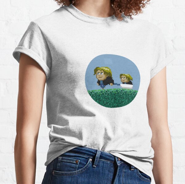 Philipp Dragging Mini-Philipp in Manyland Classic T-Shirt