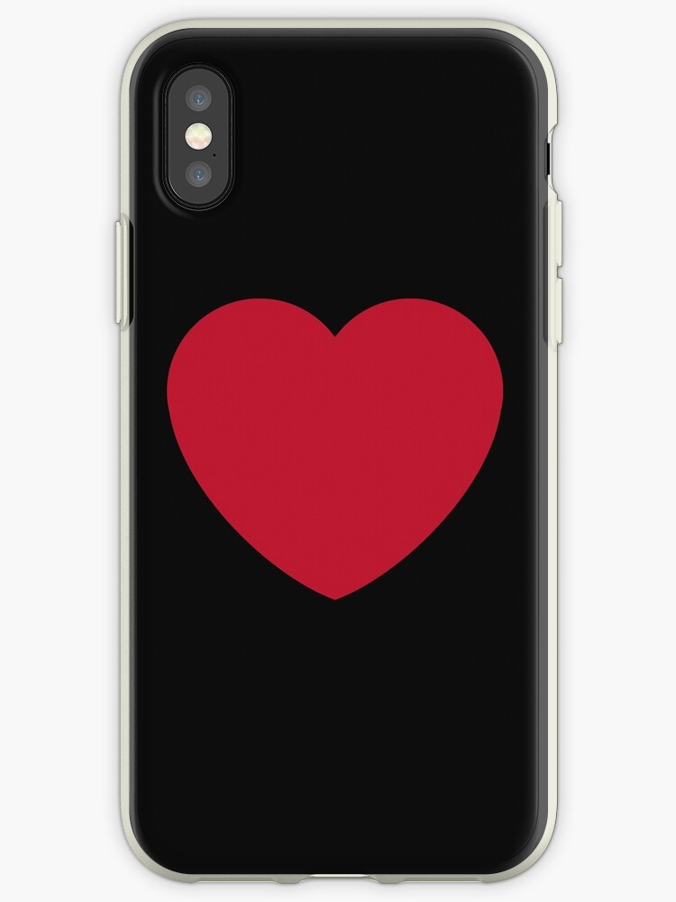 coque iphone 6 coeur rouge