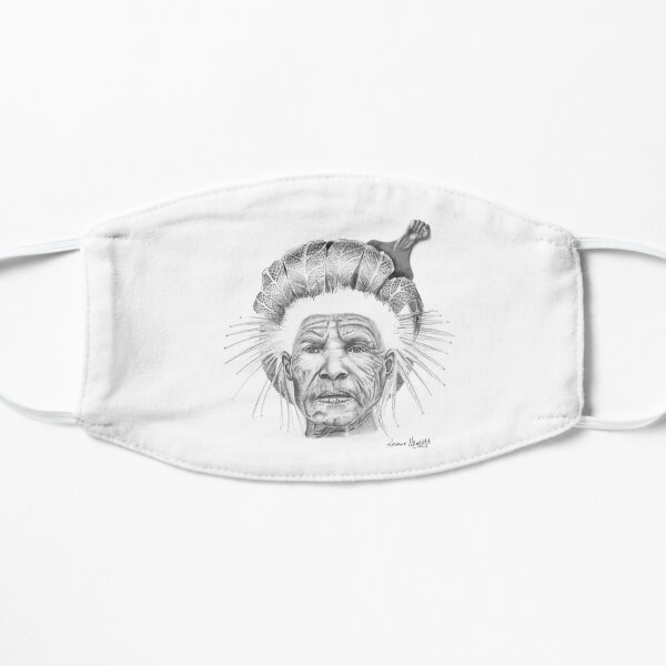 The Sun Queen Flat Mask