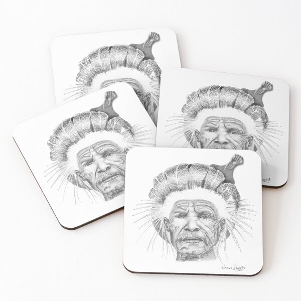 The Sun Queen Coasters (Set of 4)