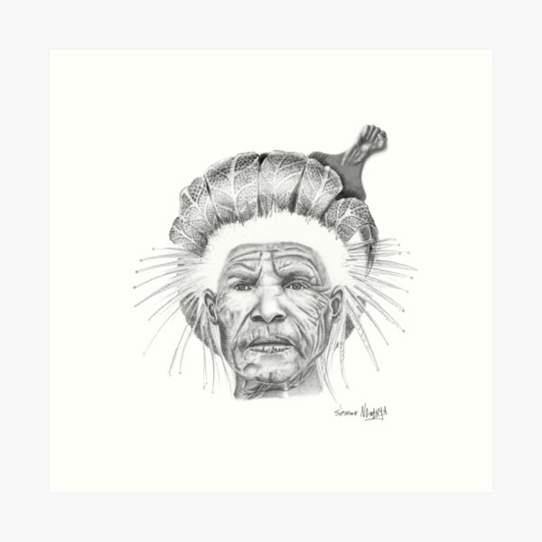 The Sun Queen Art Print