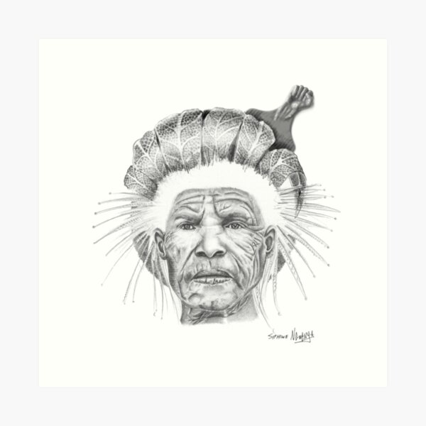 The Sun Queen Art Print