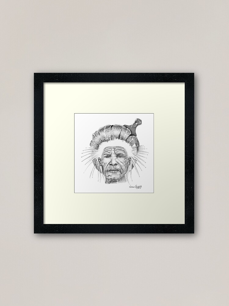 Thumbnail 2 of 7, Framed Art Print, The Sun Queen designed and sold by Maboneng.