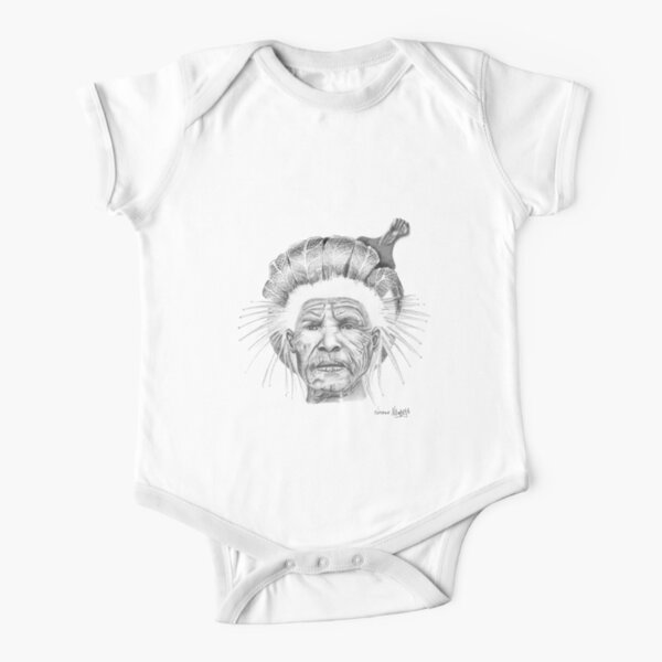 The Sun Queen Short Sleeve Baby One-Piece