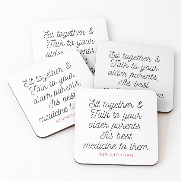 Item preview, Sit together and talk to your parents Geriatrician designed and sold by DukeDoctor.