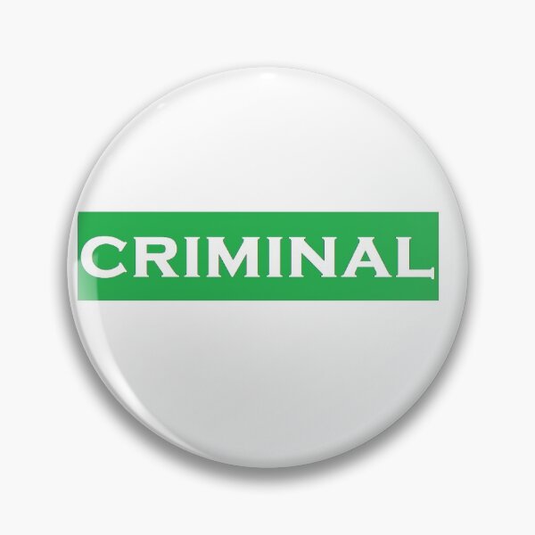 Item preview, criminal, landohhhh designed and sold by Landohhhh.