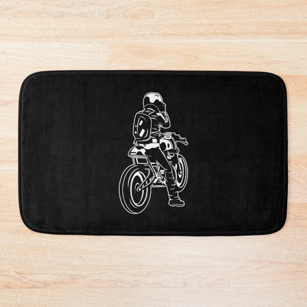 Item preview, Cafe Racer motorcycle 02_white designed and sold by RollOn.