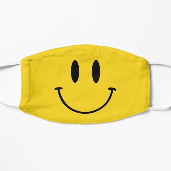 Classic Acid House Smile 2 Flat Mask