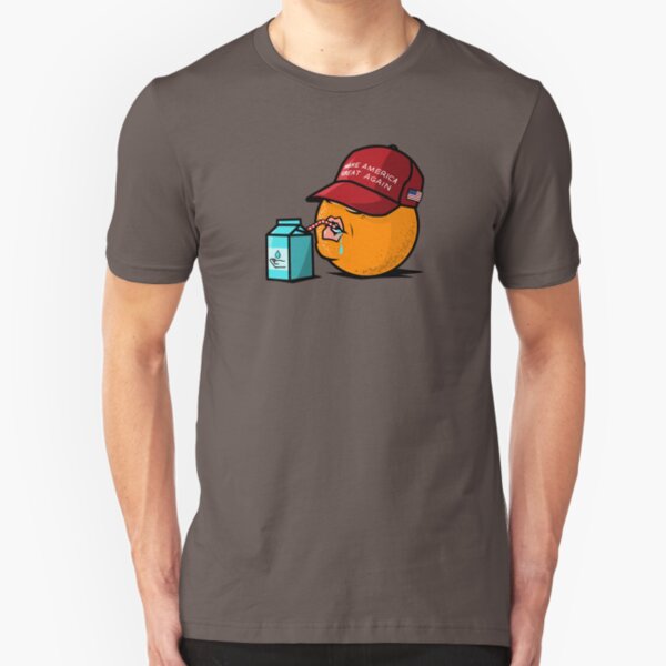 Stupid Orange Slim Fit T-Shirt