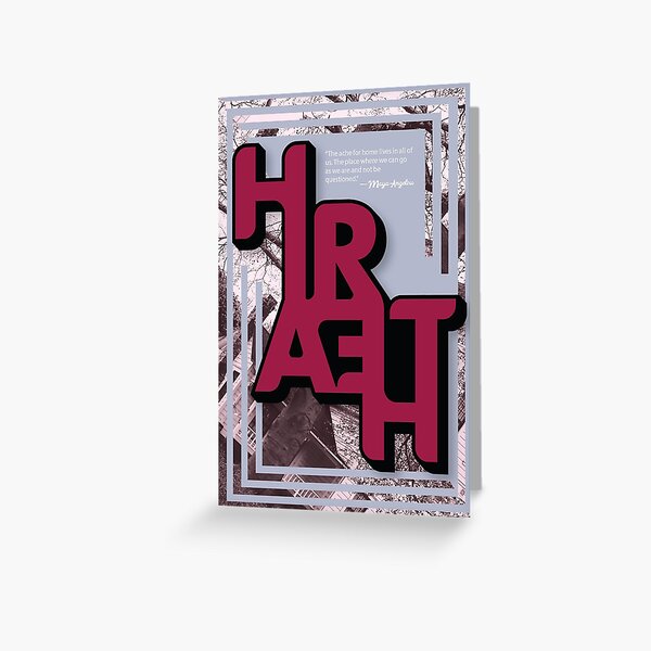 Hireath: Longing for Home Greeting Card