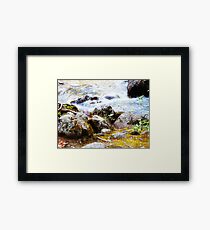 "Blue and Green" HDR Framed Print