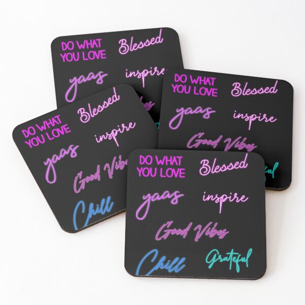 Item preview, Neon Design Typography Motivational Words designed and sold by KarolinaPaz.
