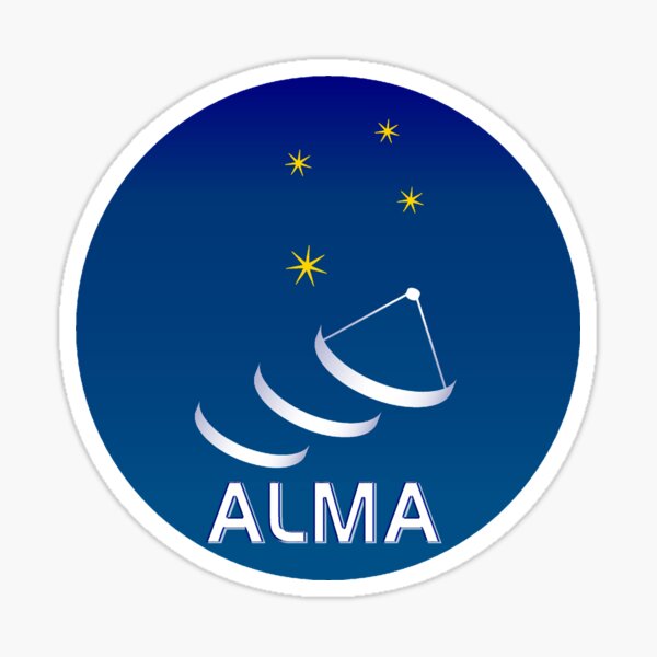 Item preview, Atacama Large Millimeter Array (ALMA) Logo designed and sold by Nikki SpaceStuffPlus.