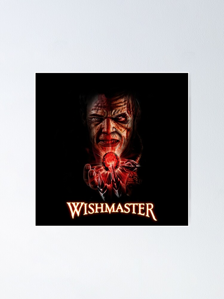 "Wishmaster" Poster for Sale by JulioCampos Redbubble