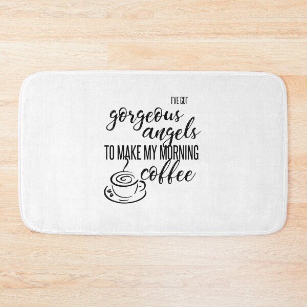 Item preview, angels make my morning coffee designed and sold by digitalcoma.