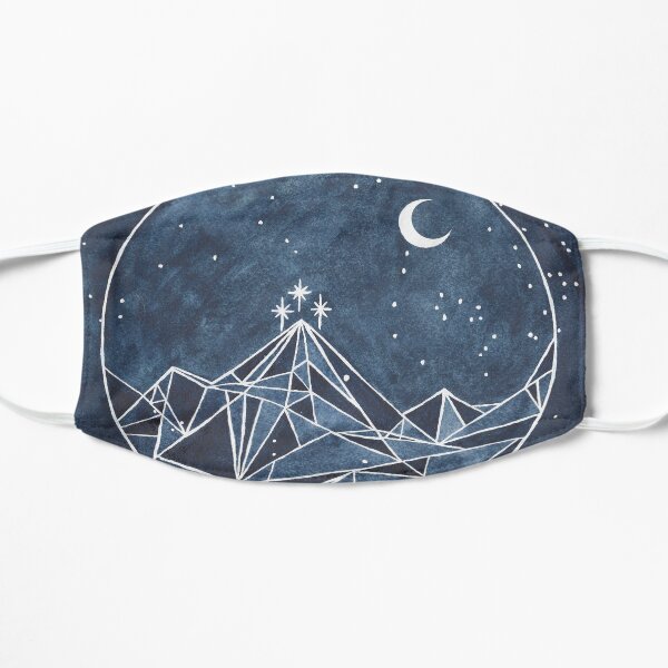 night court moon and stars Mask