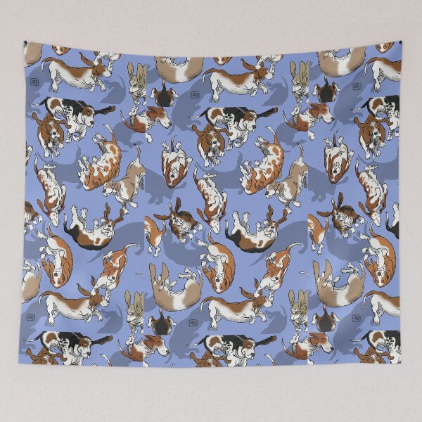 Item preview, Raining Basset Hounds designed and sold by matjackson.