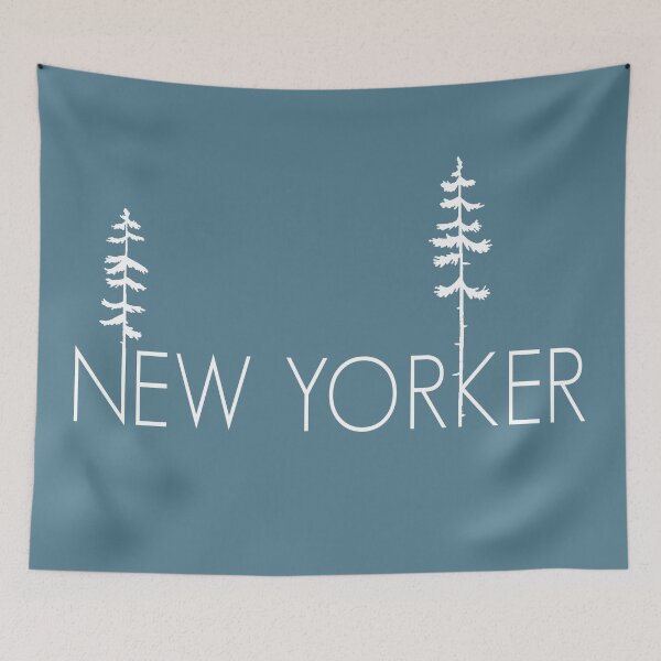 Item preview, Proud New Yorker, Upstate NY Pine Trees  designed and sold by GreatLakesLocal.