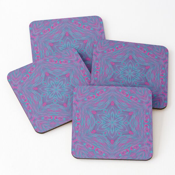Item preview, Shamanic Water Lily Abstract Mandala designed and sold by Dator-Abstracts.